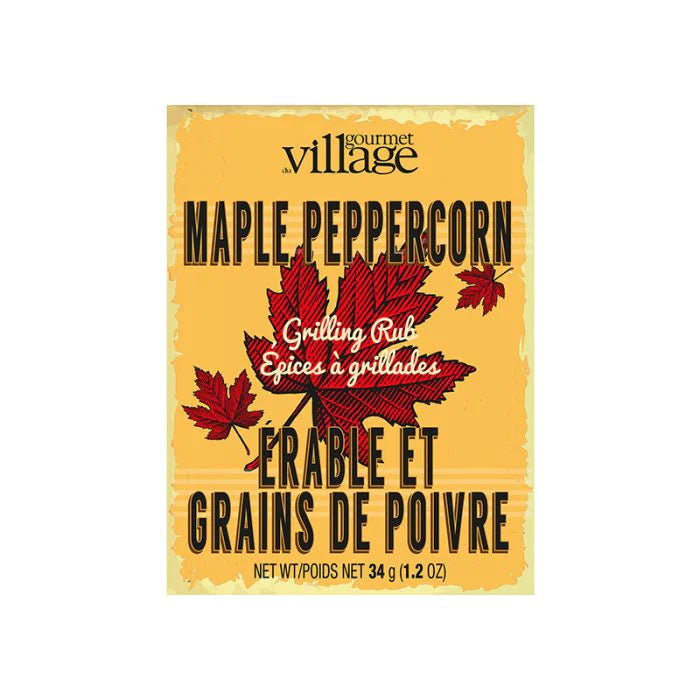 Gourmet Maple Peppercorn Grilling Rub Recipe Box