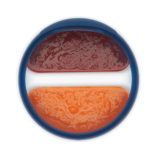 OXO Tot Divided Feeding Dish Navy