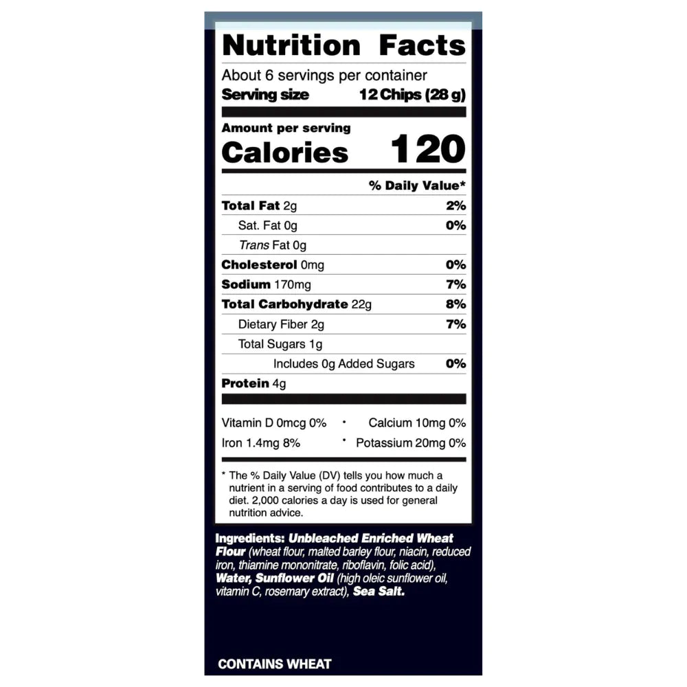 The Matzo Chips - Sea Salt - 170 g