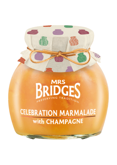 Mrs. Bridges Celebration Marmalade with Champagne