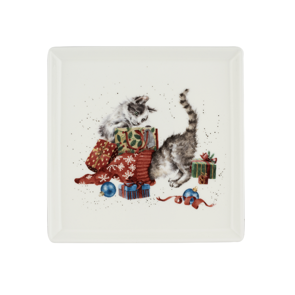 Wrendale Square Plates - Purrfect Gift