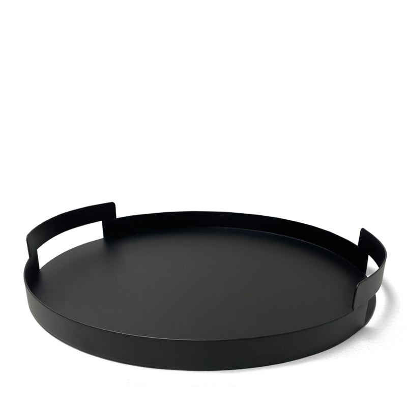 Natural Living |  Round Serving Tray 13"