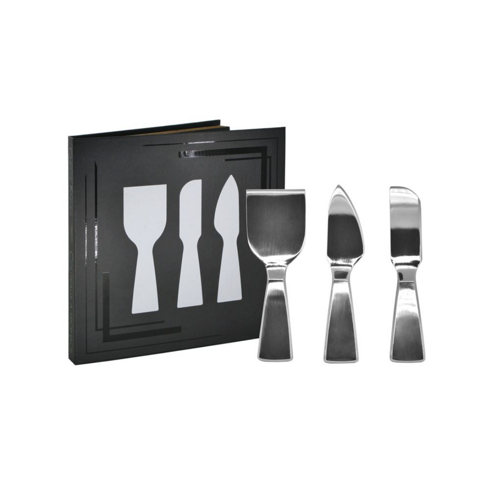 Natural Living - Stainless 3pc Cheese Knife Set