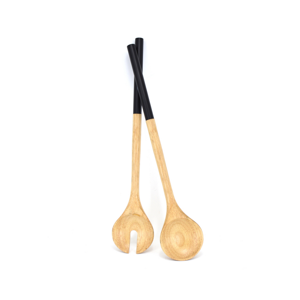 Natural Living | Wood Salad Servers