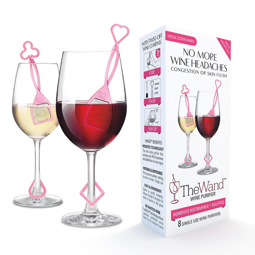 No More Wine Headaches 8 Pack - Pink