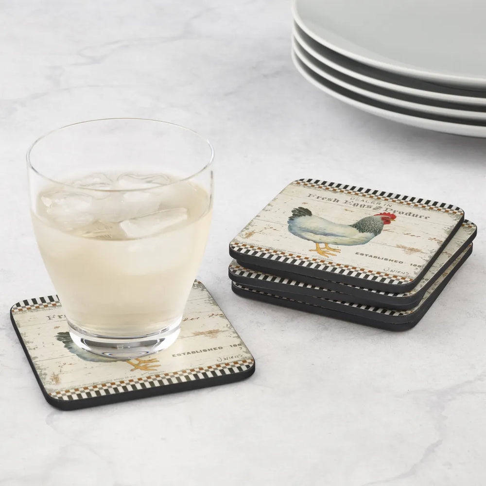 On the Farm Coasters - Set of 6