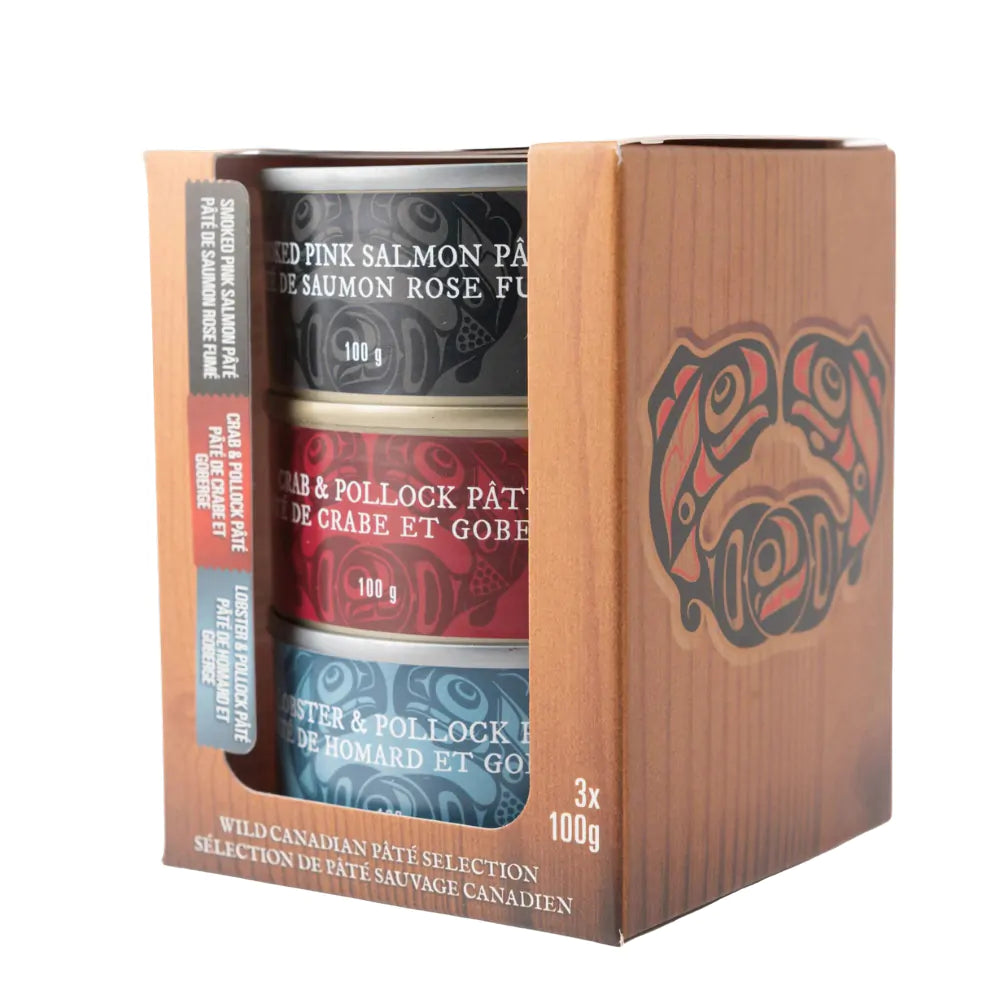 SeaChange Seafoods 3-Pack Variety Seafood Pâté