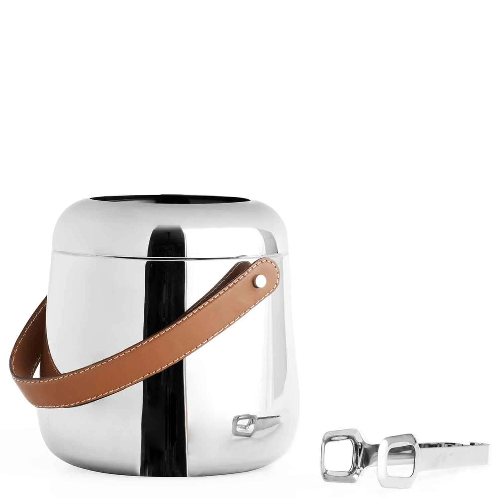 Nambé Tahoe Ice Bucket & Tongs