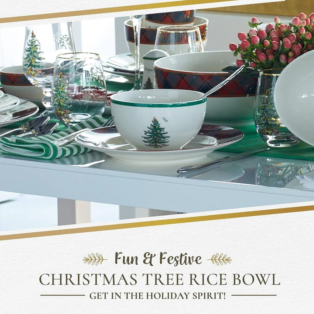 Spode Christmas Tree Rice Bowl