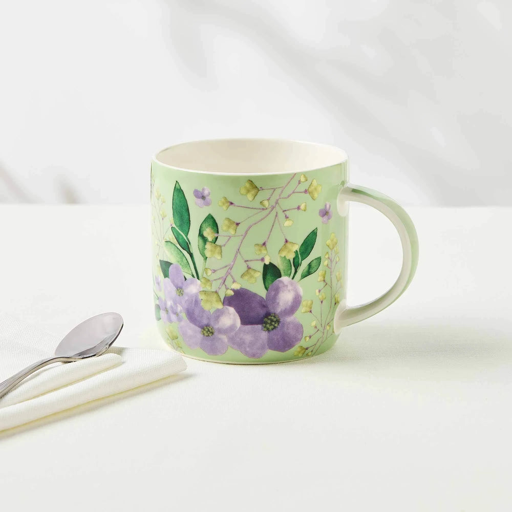 Maxwell & Williams Bouquet Green Mug 480ml