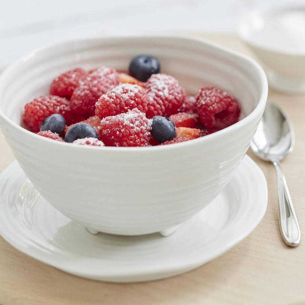 Sophie Conran White Berry Bowl & Stand