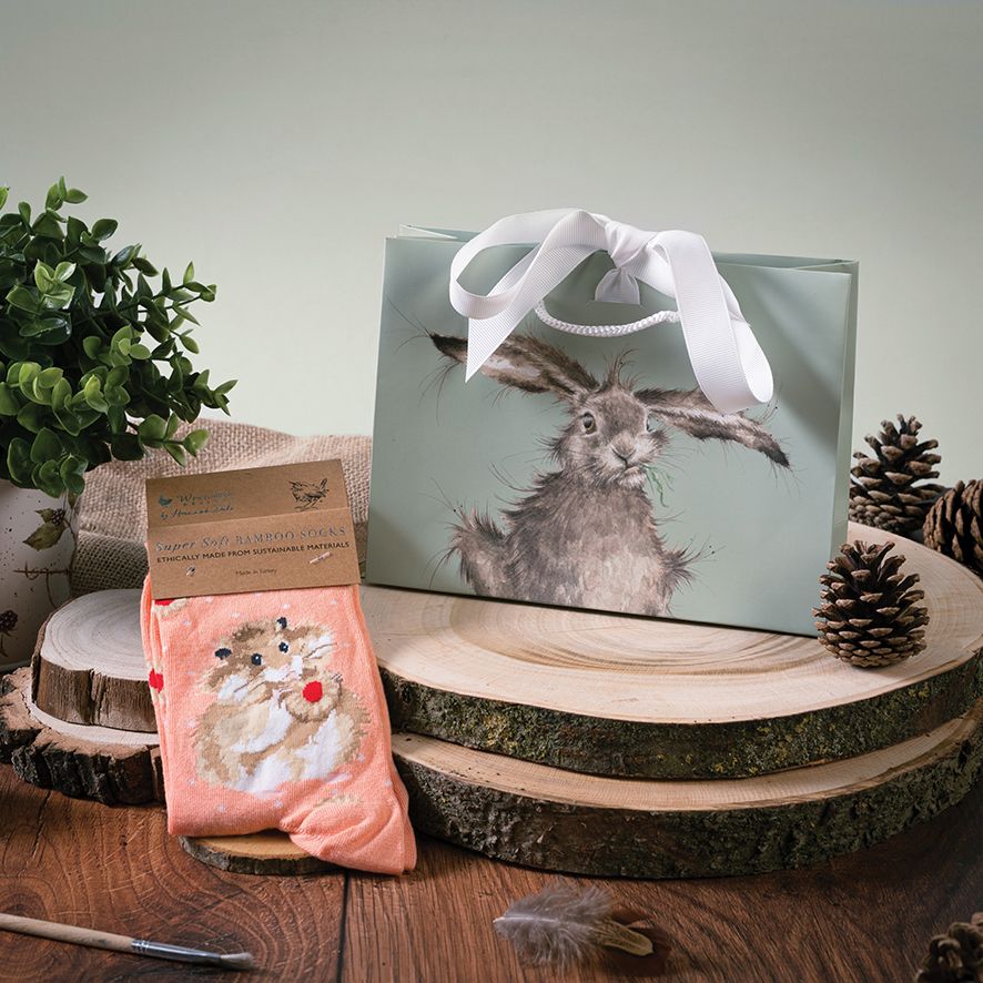 Wrendale Hamster Sock - Diet Starts Tomorrow