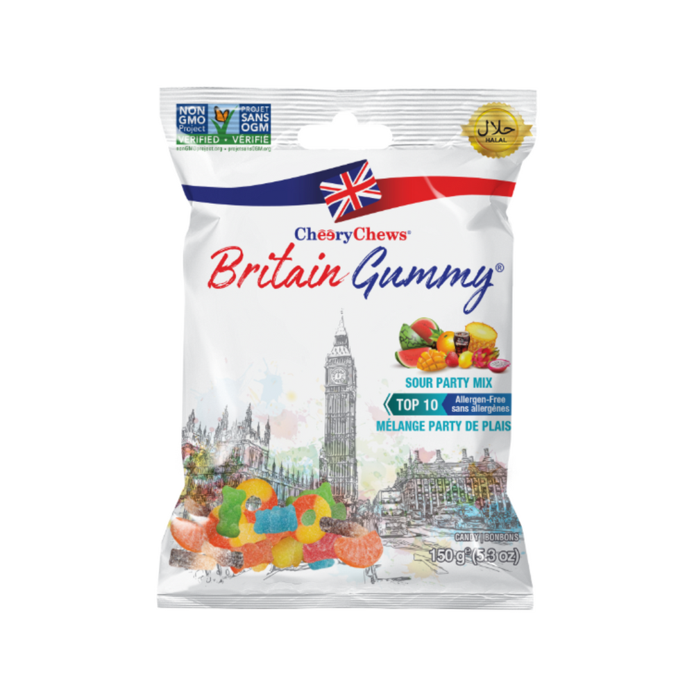 The Britain Gummy - Sour Party Mix