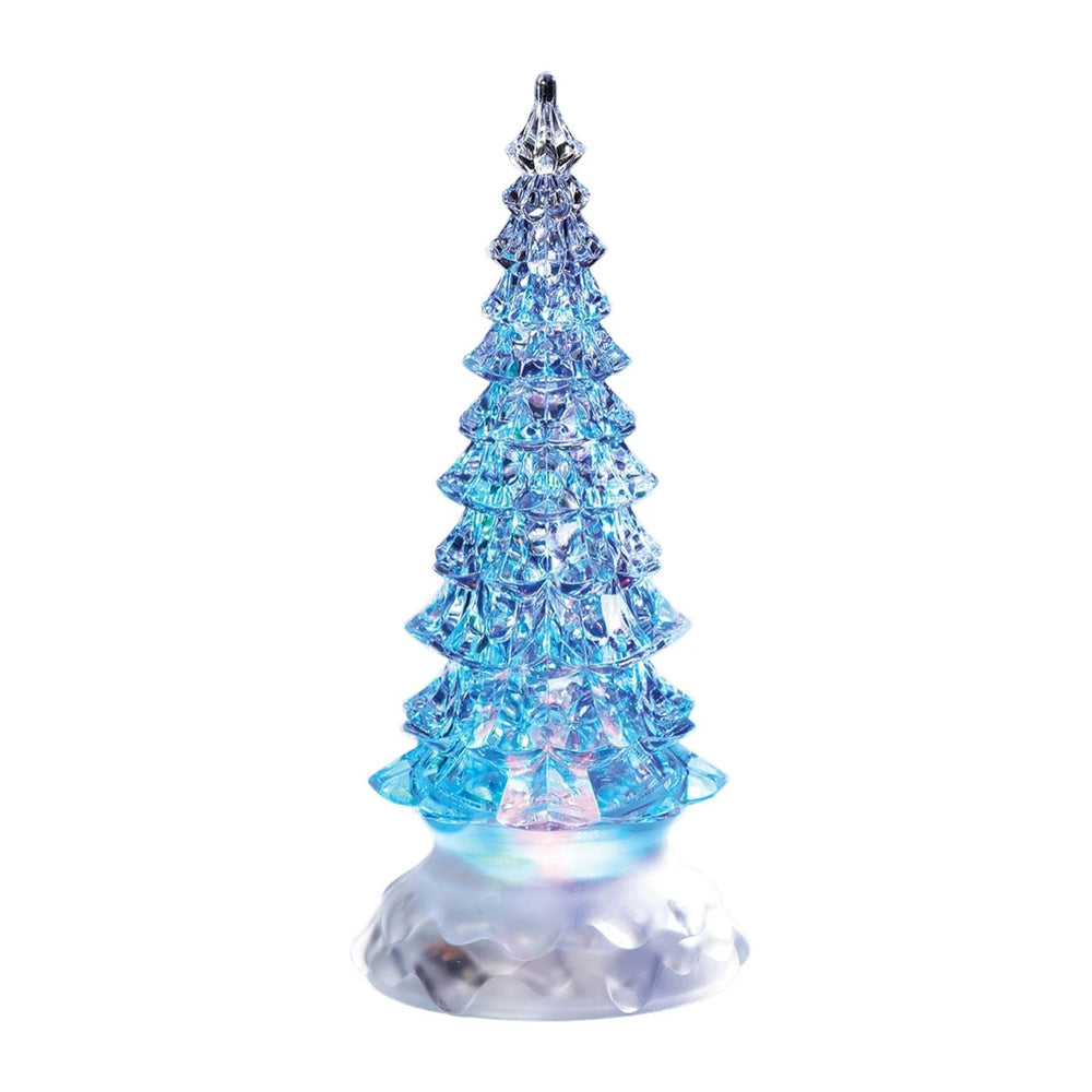 Roman Lighted Swirl Tree Multicolored Lights 8.5" (USB)