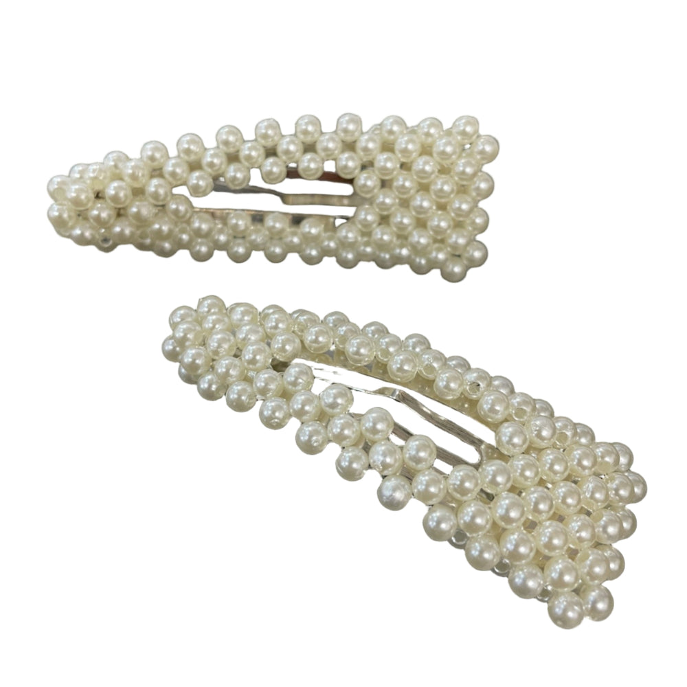 Pearl Hair Clips by Jacqueline Kent