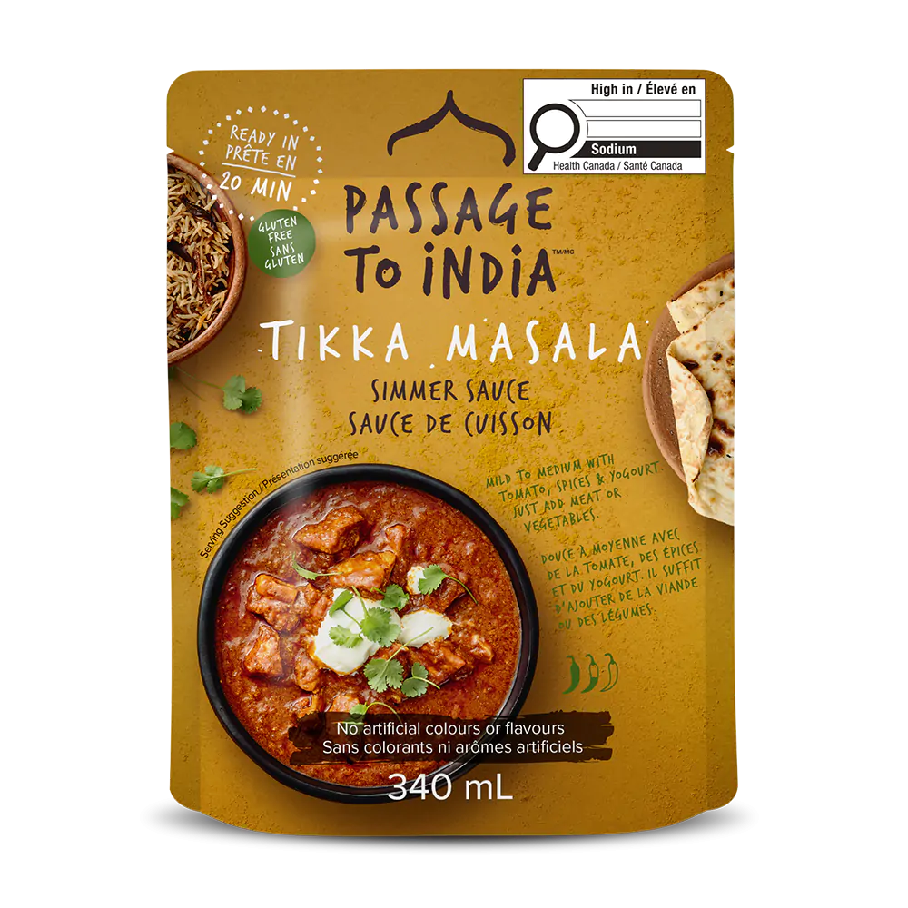 Passage Foods Tikka Masala Simmer Sauce - 340 ml