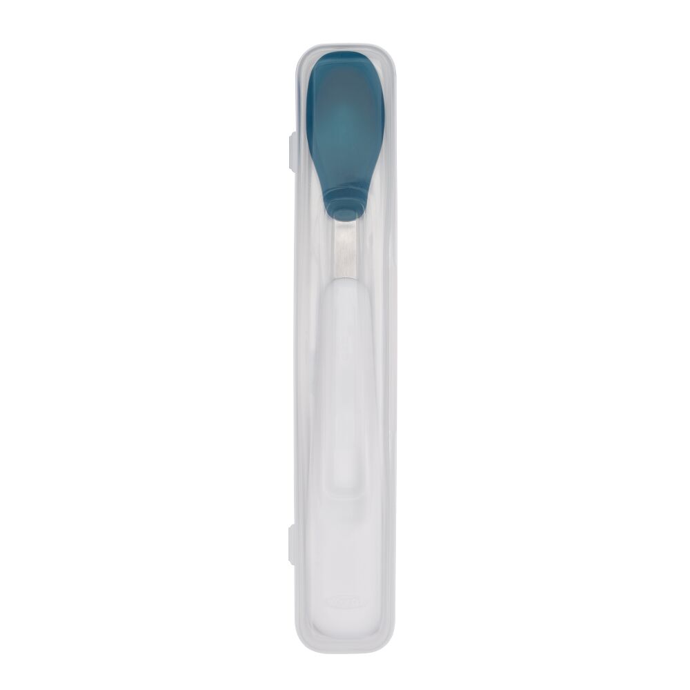 OXO Tot Travel Feeding Spoon Navy