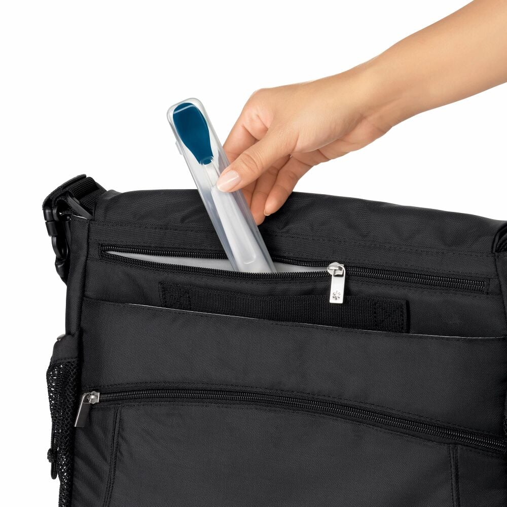 OXO Tot Travel Feeding Spoon Navy