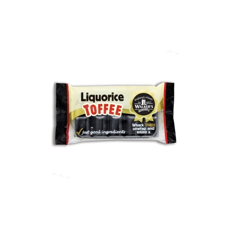 Walker's Nonsuch Andy Pack Liquorice Toffee Tray 100g