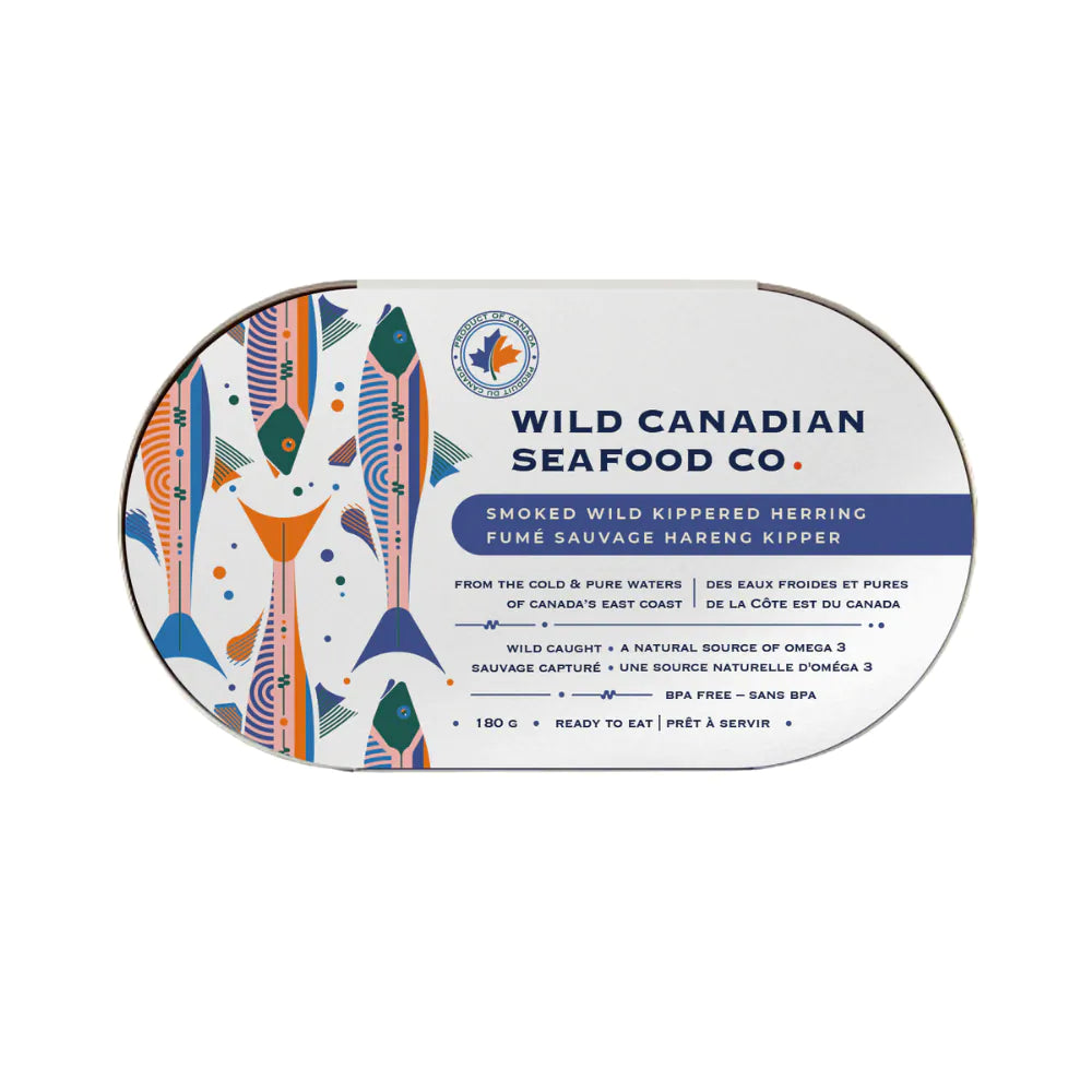 Wild Canadian Seafood Co. Smoked Wild Kippered Herring - 180 g