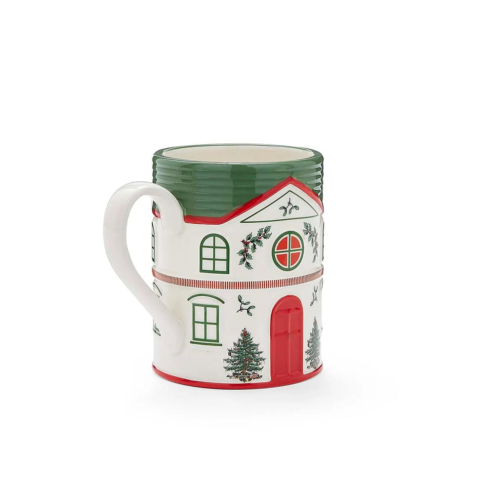 Spode Christmas Tree Mug Green 11oz