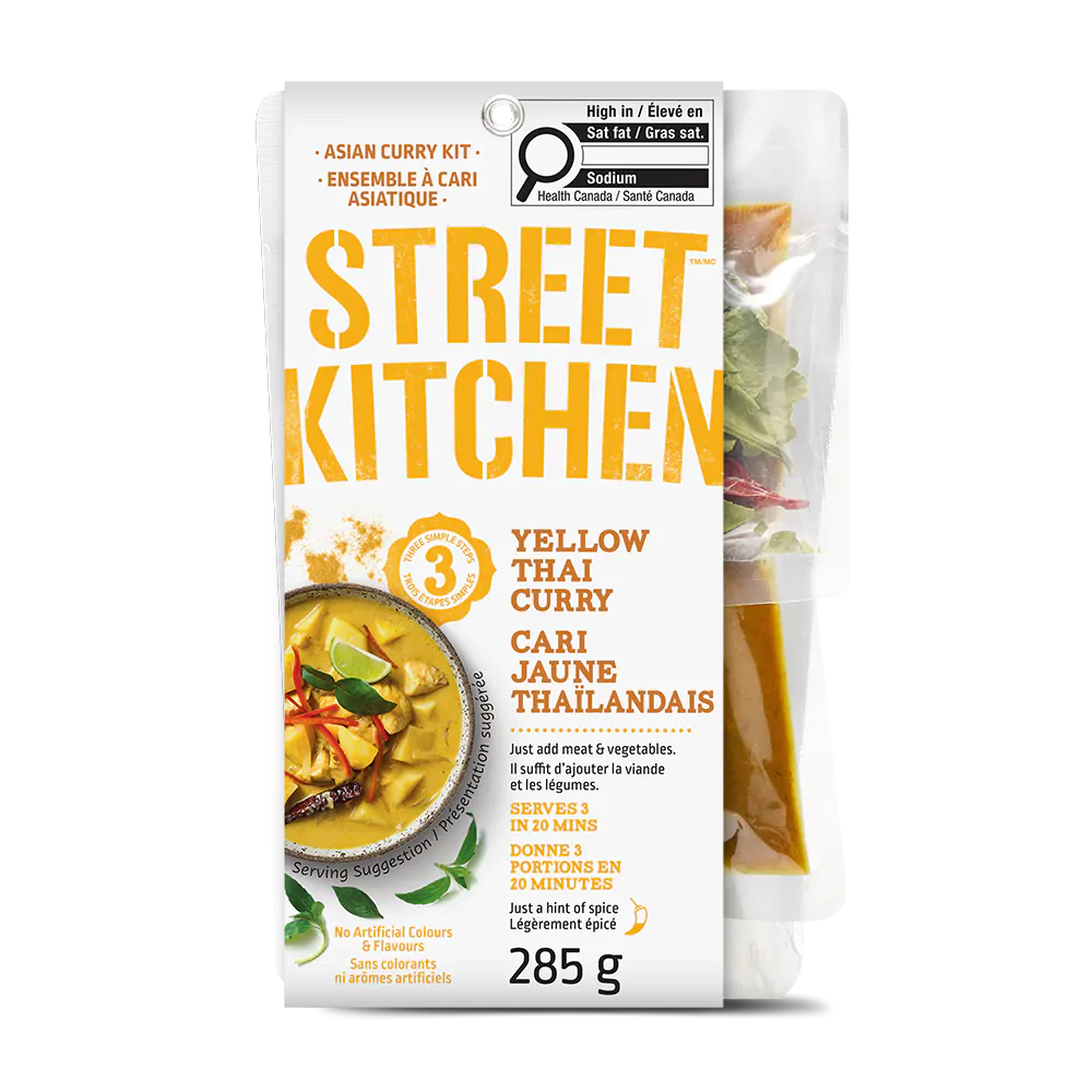 Street Kitchen Stir Fry Kit-Yellow Thai Curry