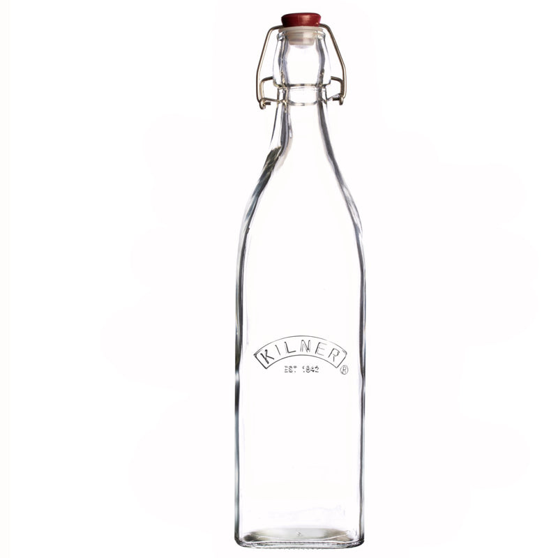 KILNER Clip-Top Preserve Bottle - 1L