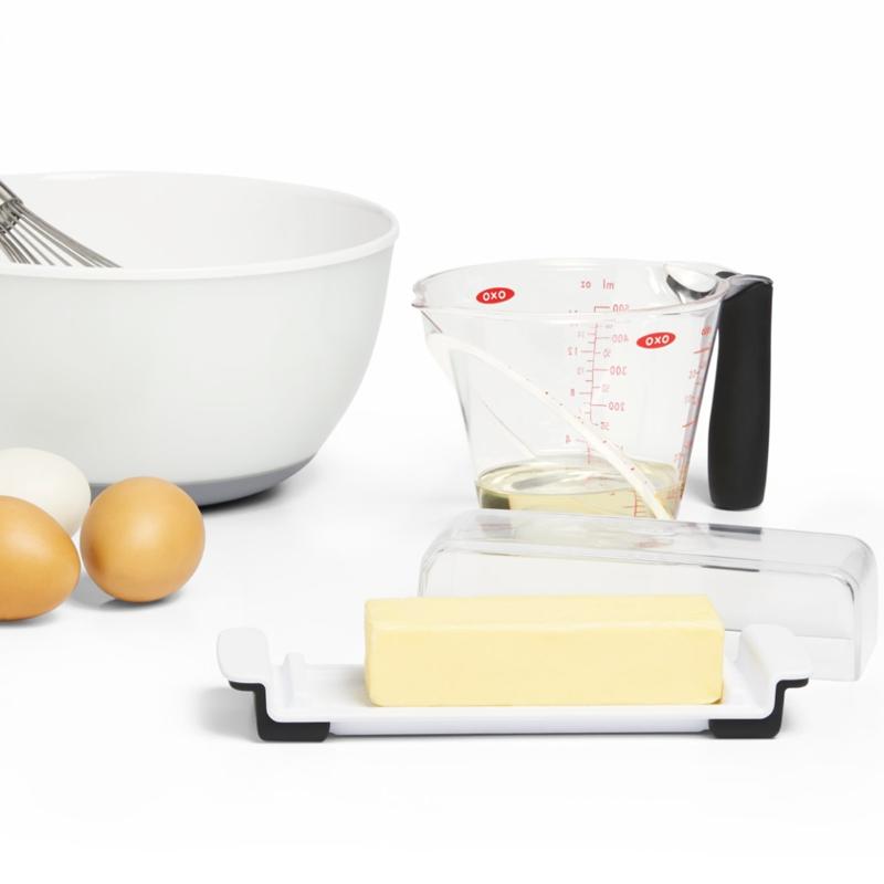 OXO Butter Dish White