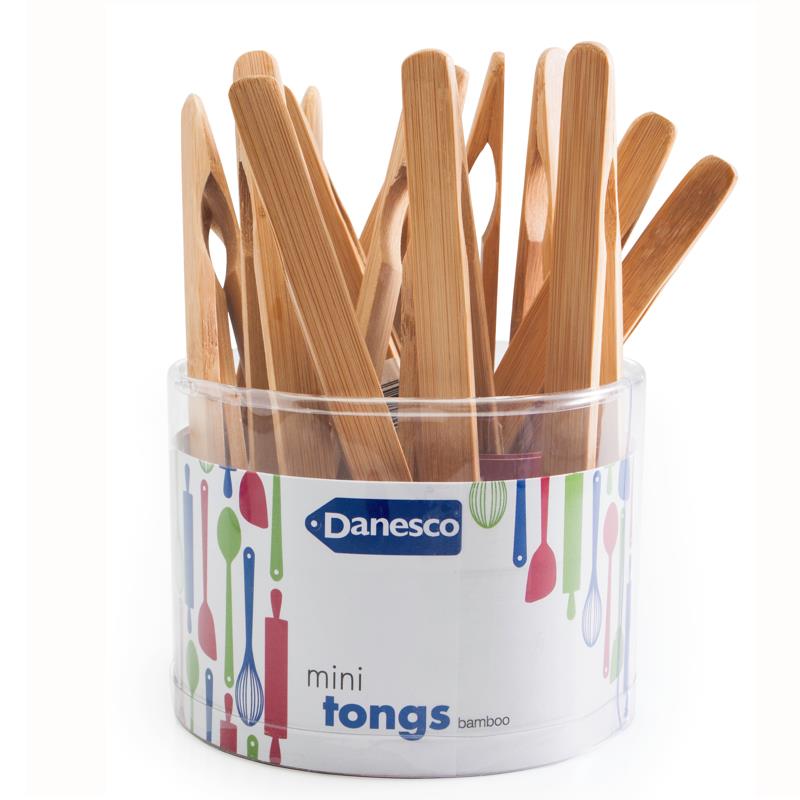 Danesco Mini Bamboo Tong