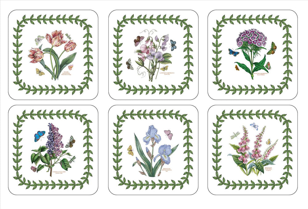 Pimpernel Botanic Garden Coasters Set of 6