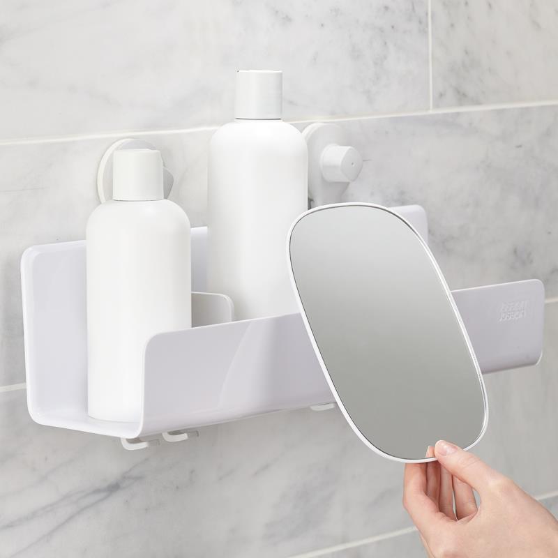 Joseph Joseph EasyStore Large Shower Caddy and Mirror