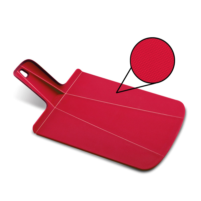 Joseph Joseph Chop2pot Plus Folding Chopping Board- Small Red