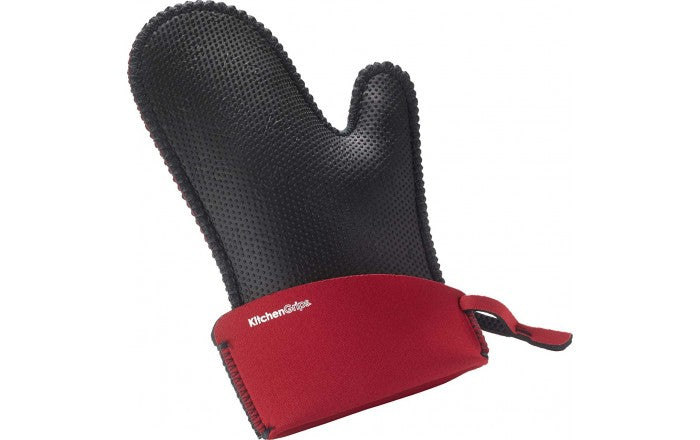 Kitchen Grips Chef Mitts Cherry/Black Small