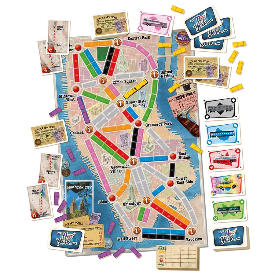 Game - Ticket to Ride New York