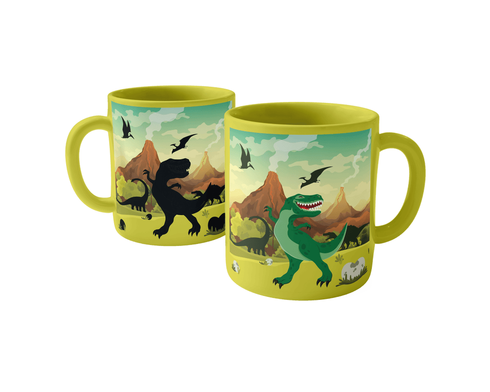 The Color Changing Mug Set - Dinosaurs