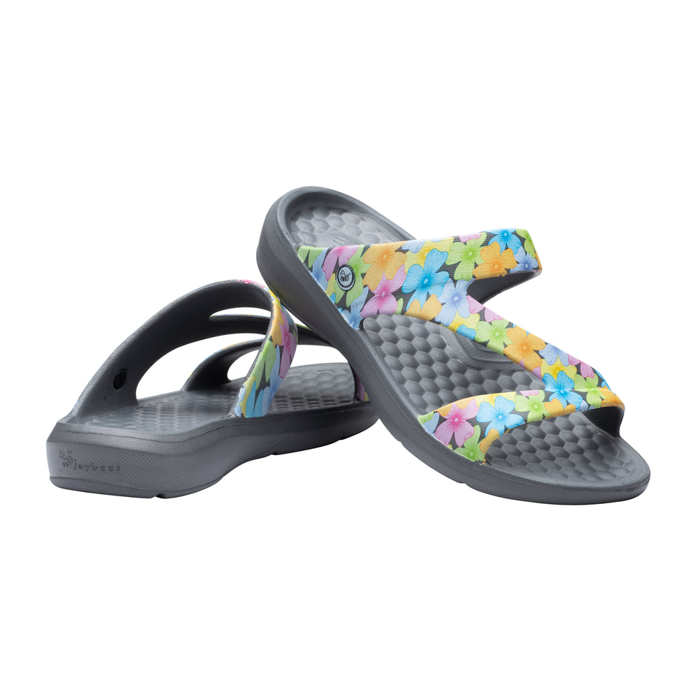 Joybees Everyday Sandal Graphic Loudmouth Poppycock
