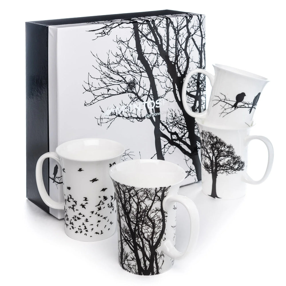 Eternal Silhouette Set of 4 Mugs