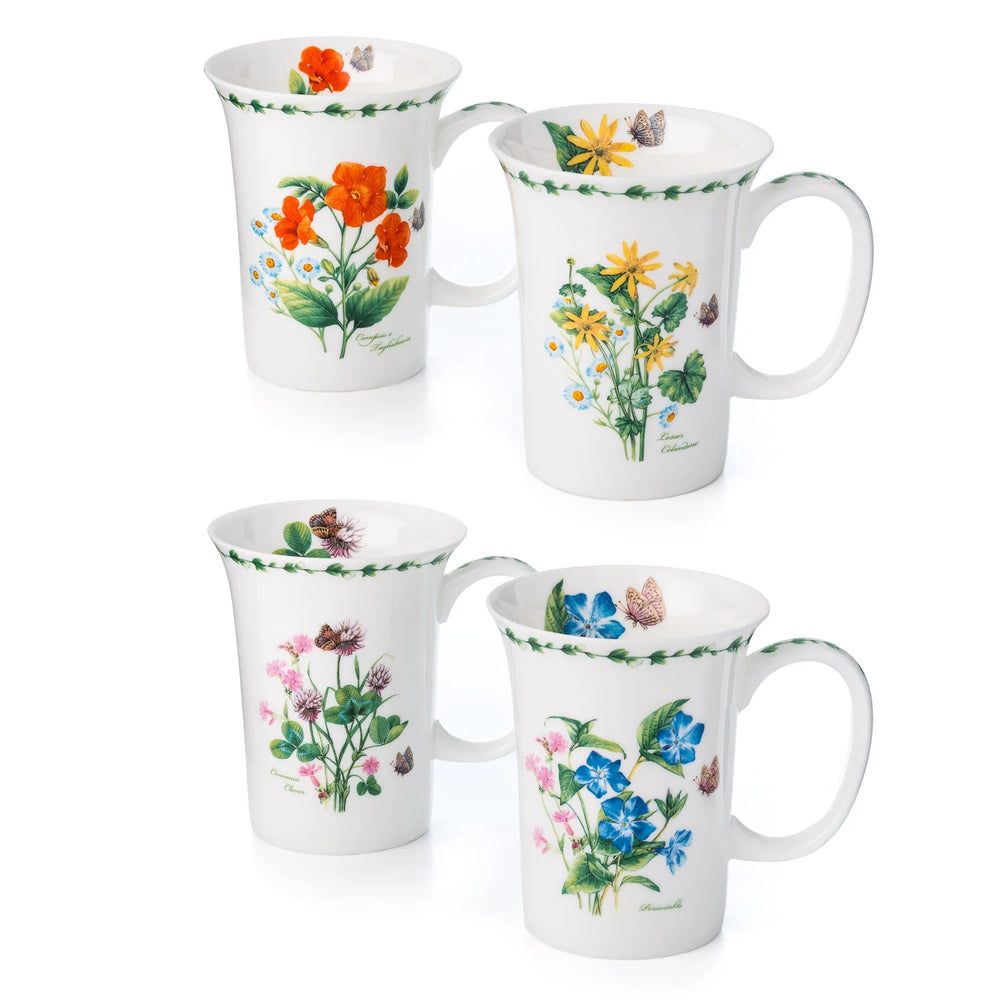 Garden Meadow Set of 4 Mugs