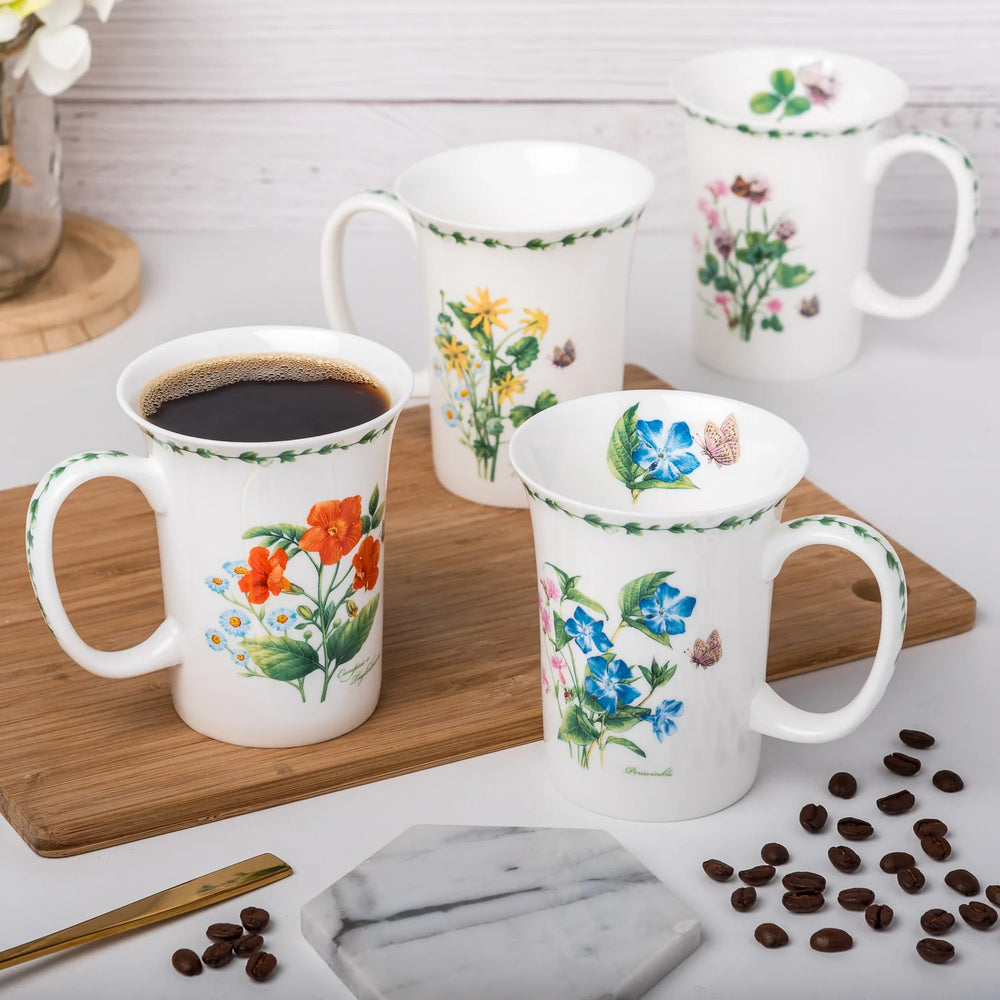Garden Meadow Set of 4 Mugs