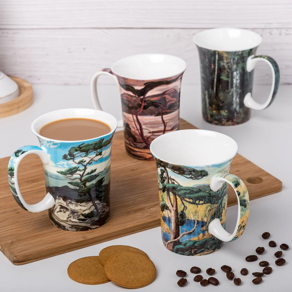Group of Seven Set of 4 Mugs