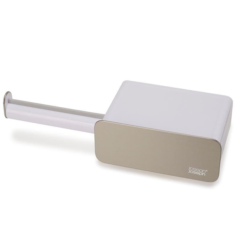 Joseph Joseph -  Easy Store Steel Wall-Mounted Toilet Roll Holder