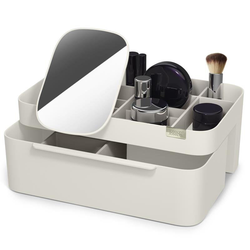 Joseph Joseph| VIVA Large Cosmetics Organizer & Removable Mirror