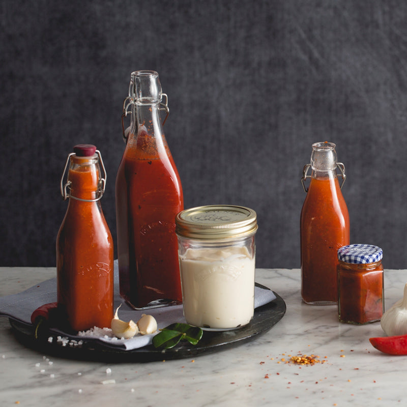 Kilner - Clip Top Square Bottle 550ml