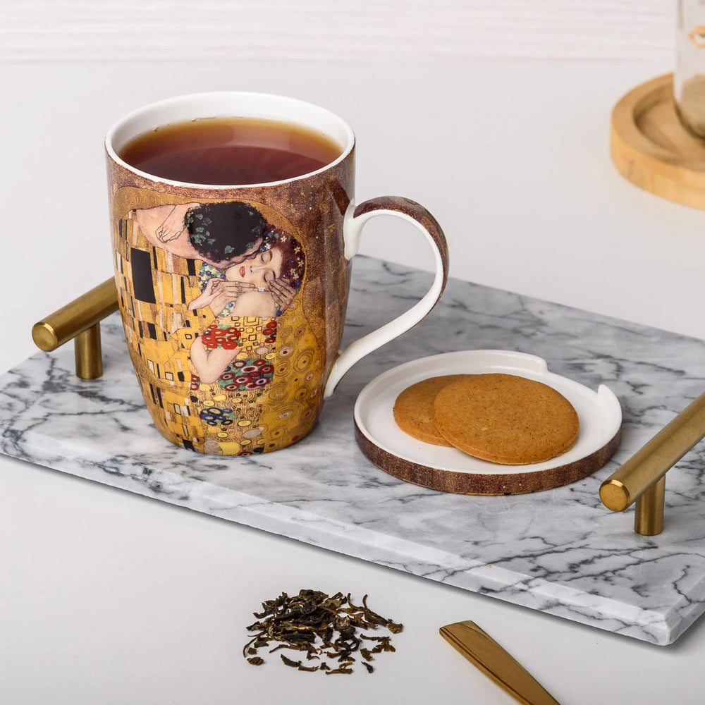 Klimt The Kiss Tea Mug