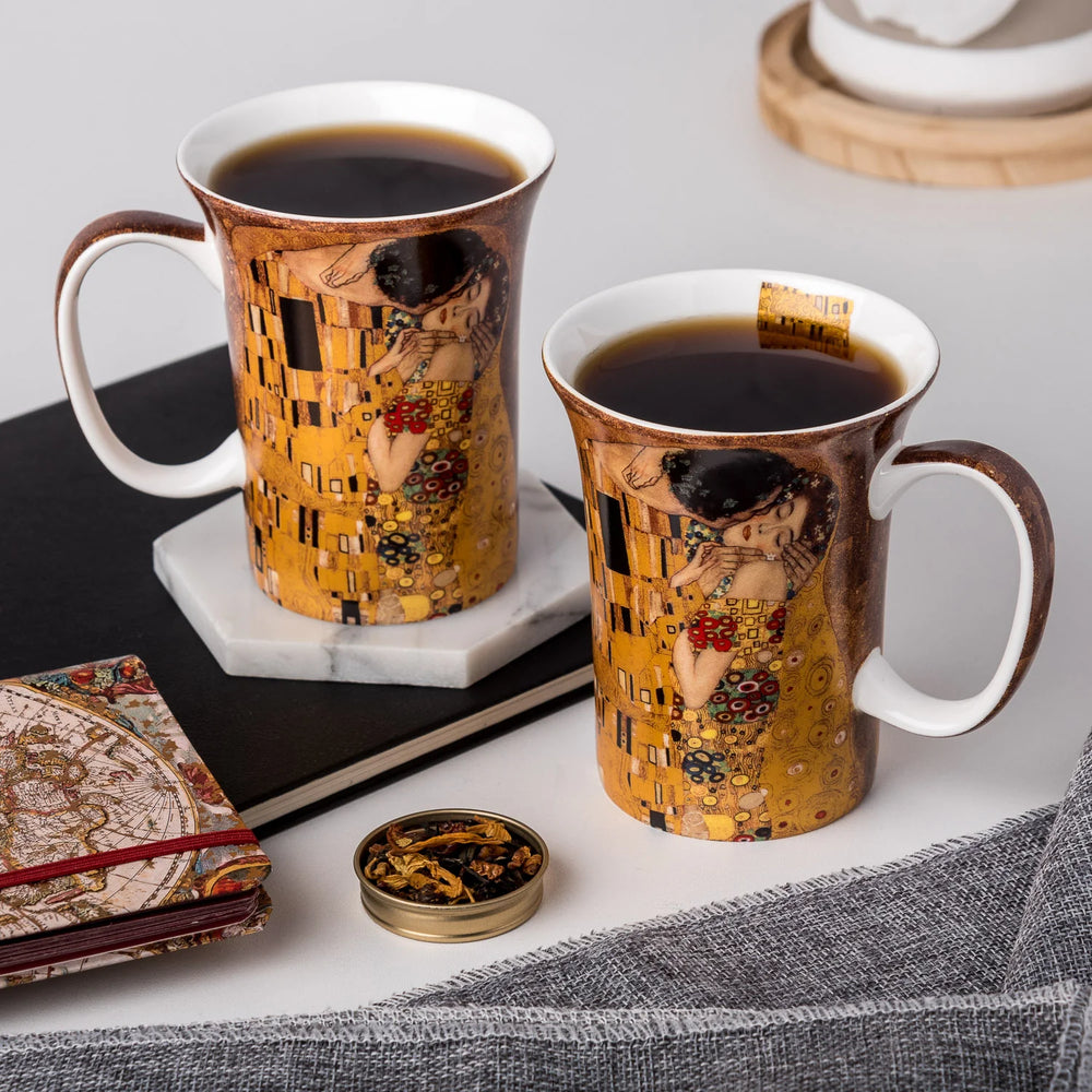 Klimt The Kiss Mug Pair