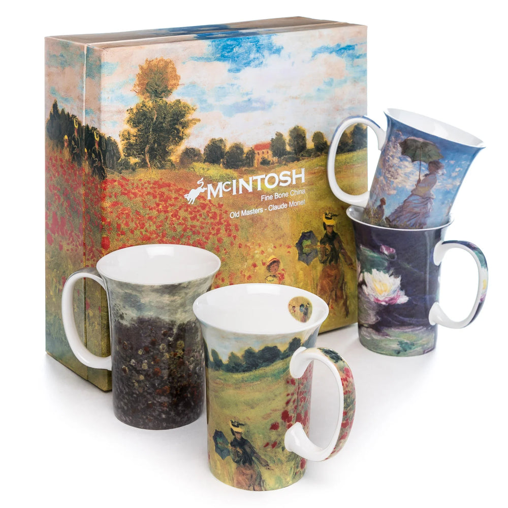 Monet Classics Set of 4 Mugs