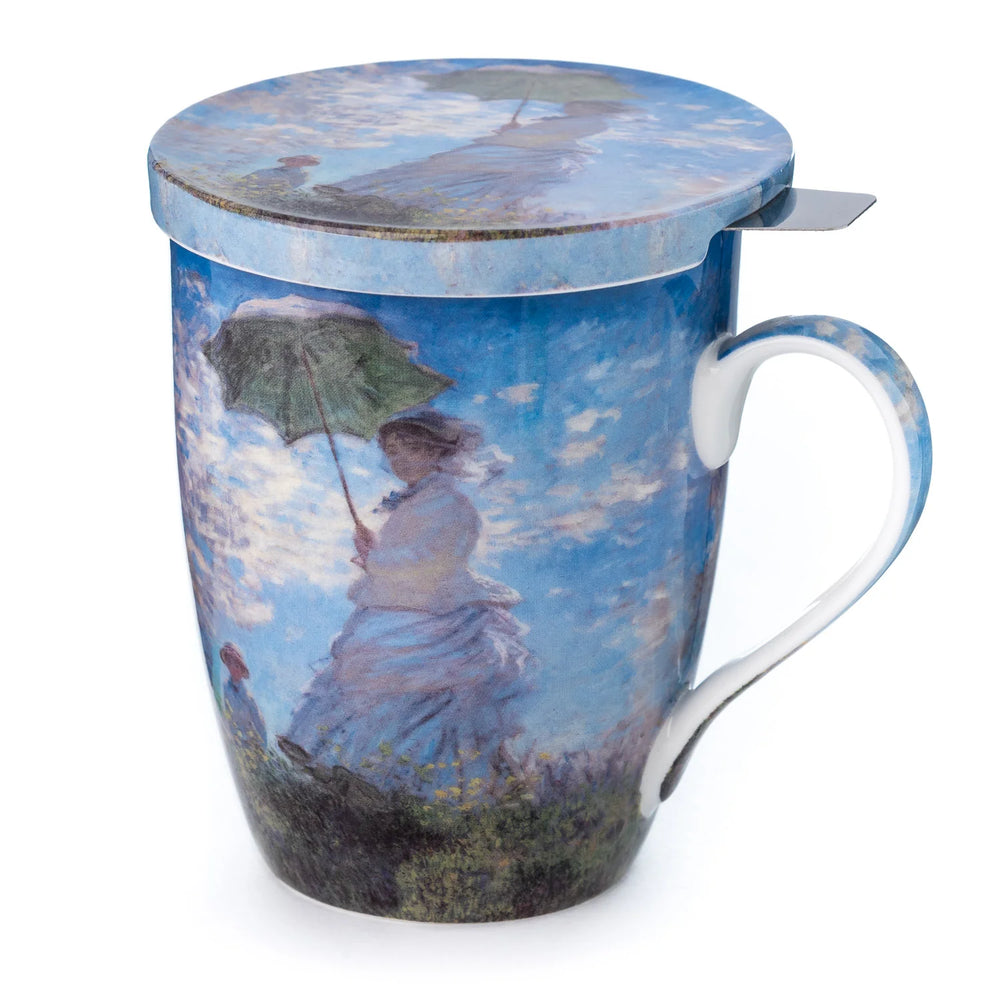 Monet Woman with a Parasol Tea Mug