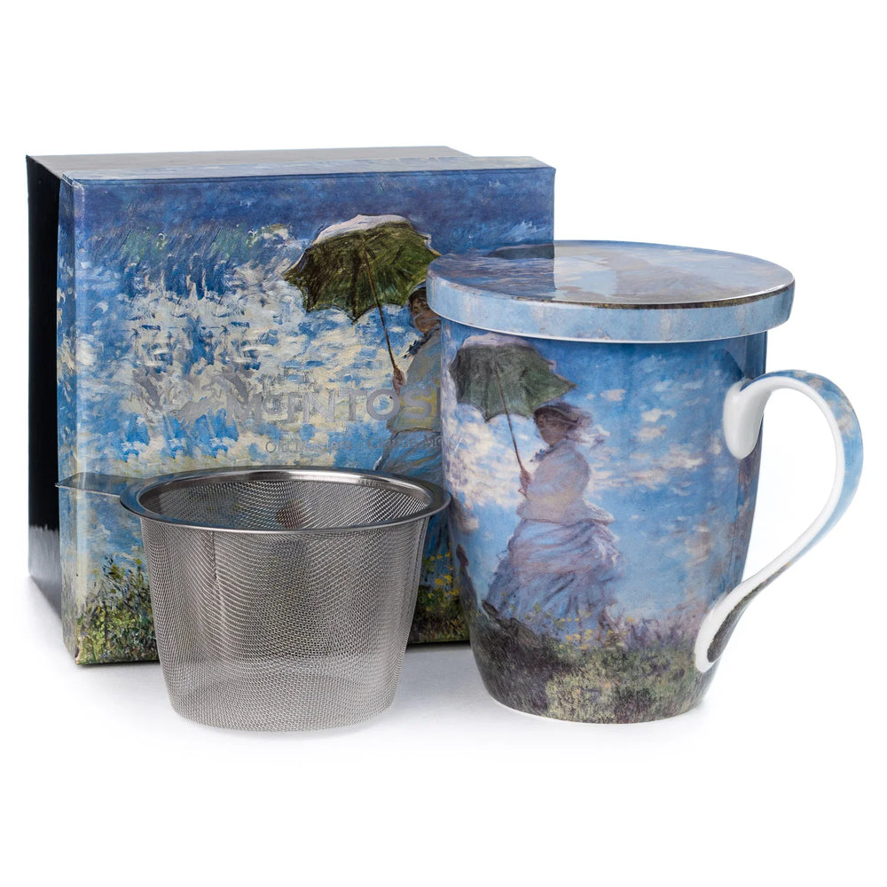 Monet Woman with a Parasol Tea Mug