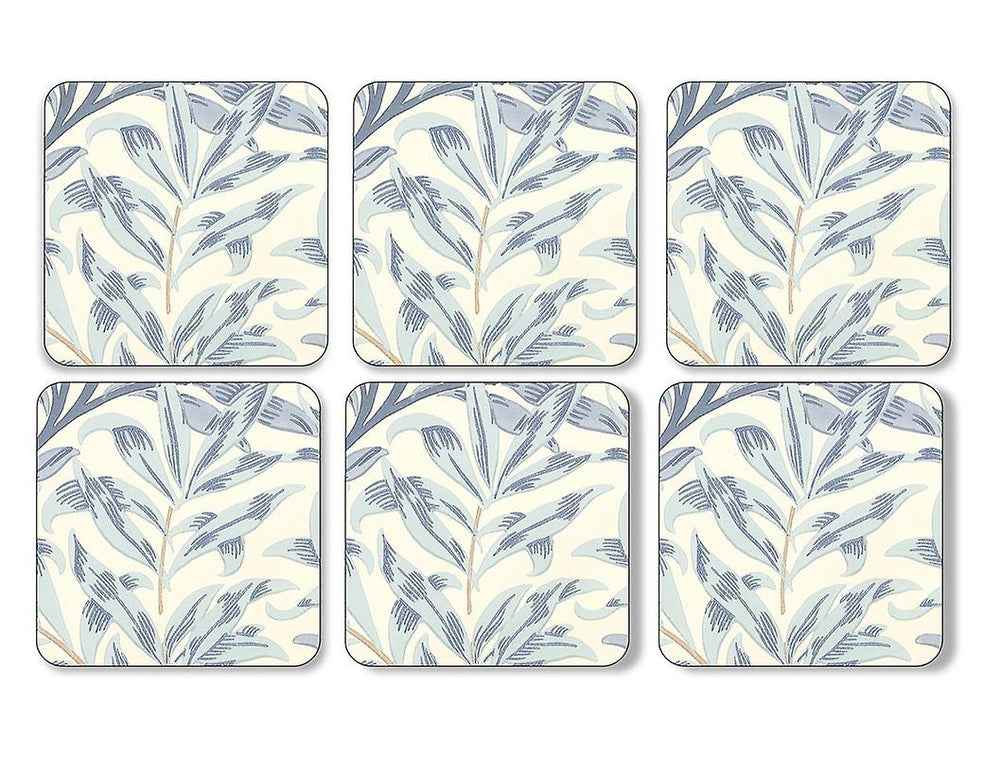 Pimpernel Willow Bough Blue Coasters Set of 6