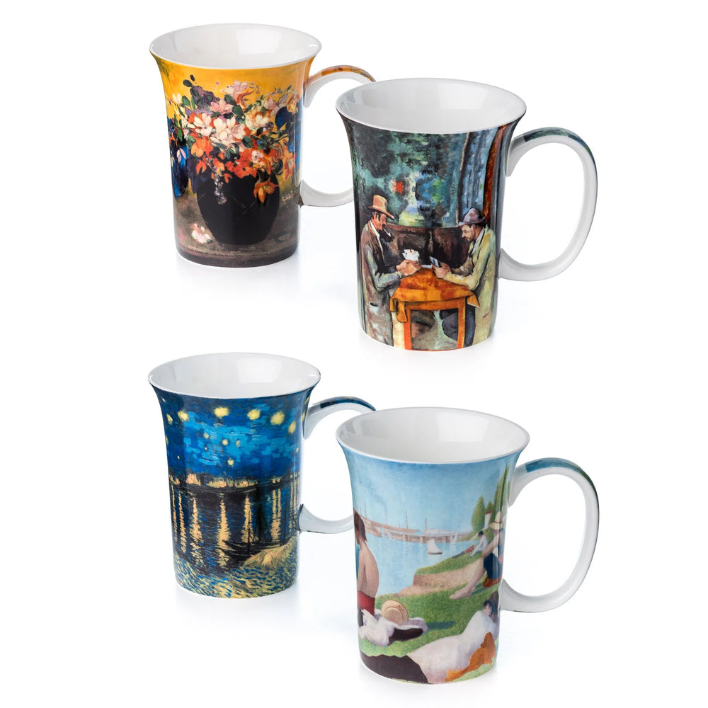 Post Impressionists Set of 4 Mugs